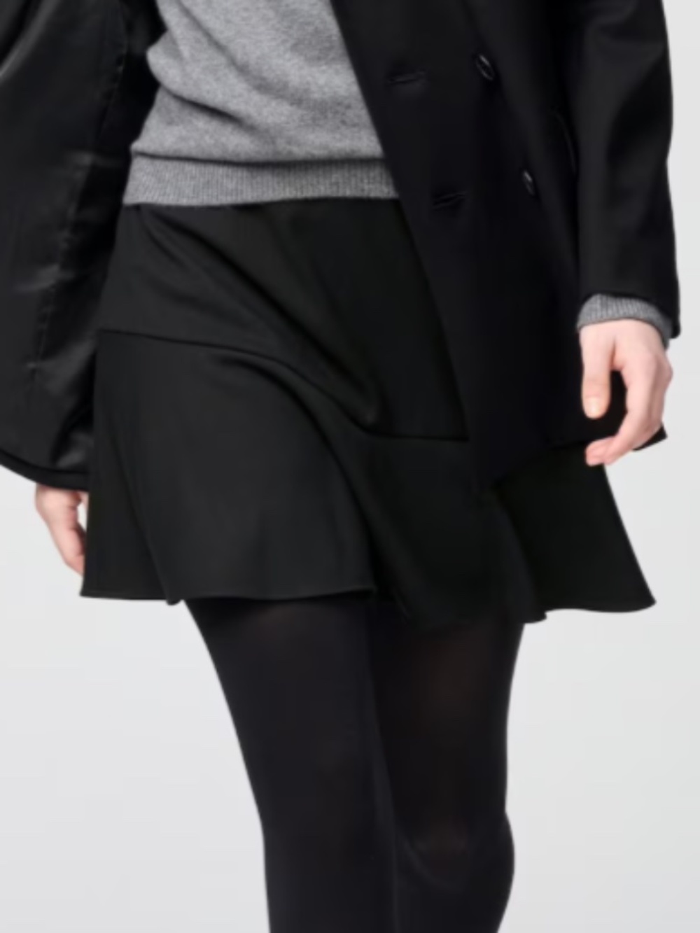 UNIQLO : C Flare Skort, Black, NWT, Size M